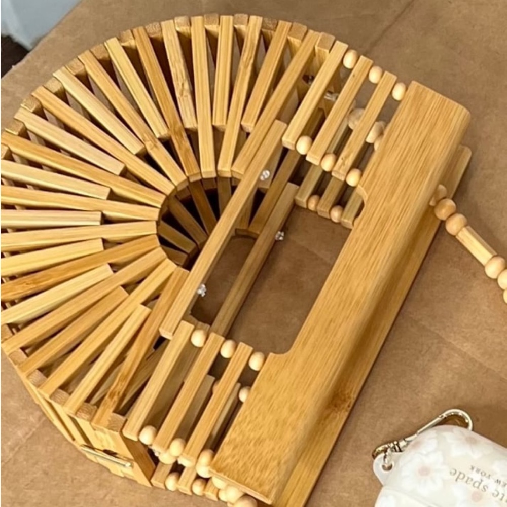 Mini bamboo bag